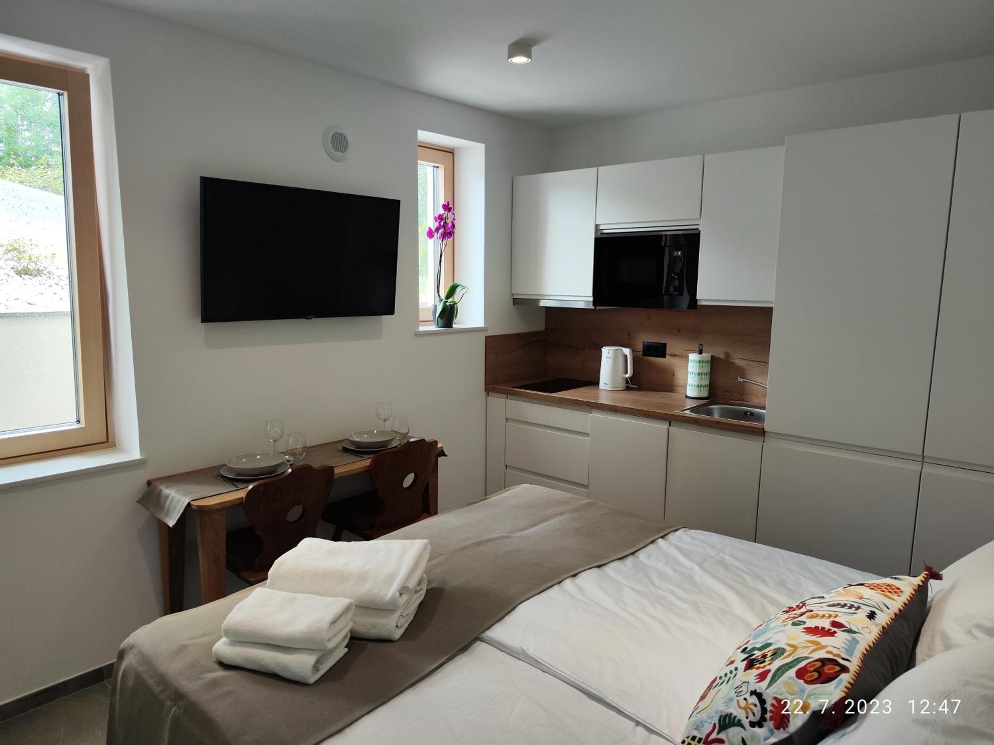 Apartmán Lucka Bled Quiet Location, Free Bikes, Big Garden, Doctor Exteriér fotografie