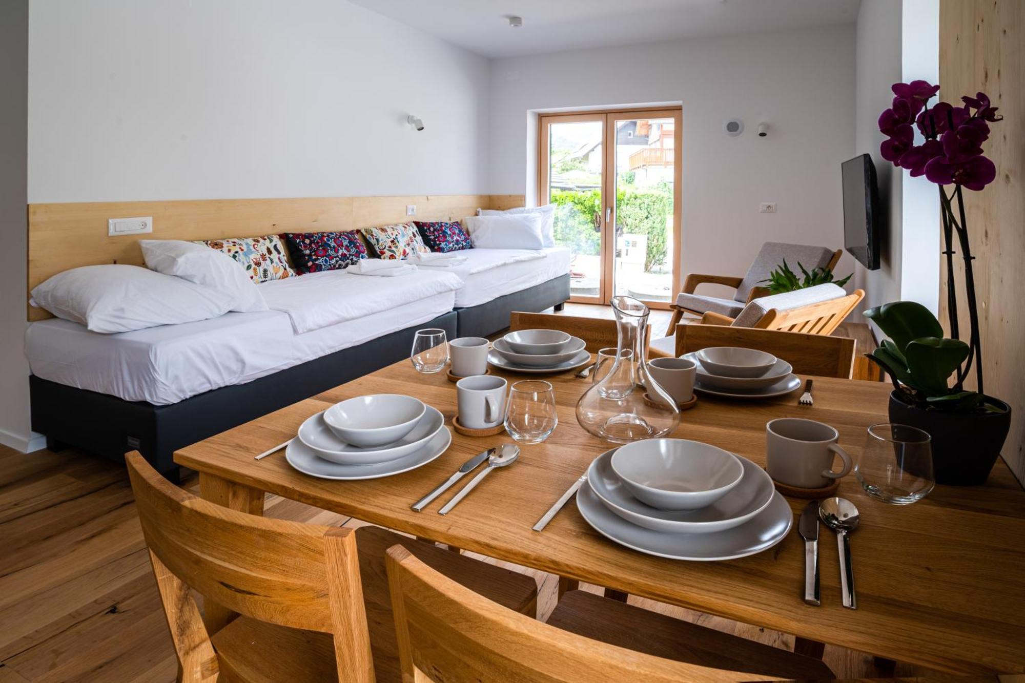 Apartmán Lucka Bled Quiet Location, Free Bikes, Big Garden, Doctor Exteriér fotografie